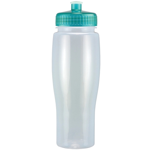 24 oz. BPA free translucent contour sport bottle made of PET... from ASI 43051 CPS / Keystone CPS CPS/Keystone