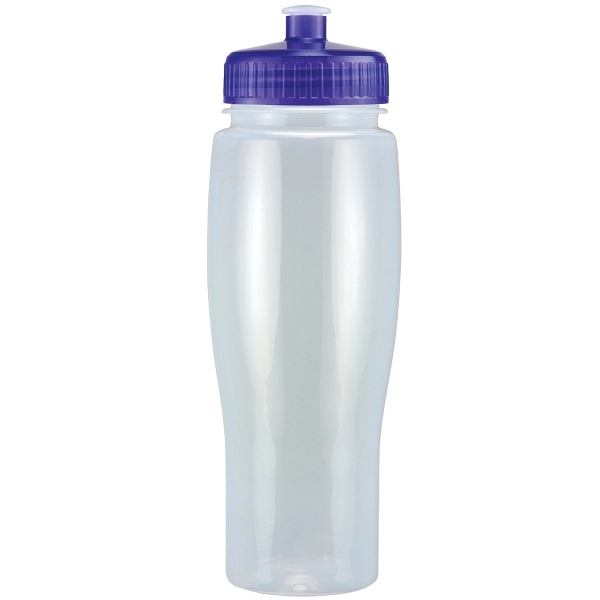 24 oz. BPA free translucent contour sport bottle made of PET... from ASI 43051 CPS / Keystone CPS CPS/Keystone