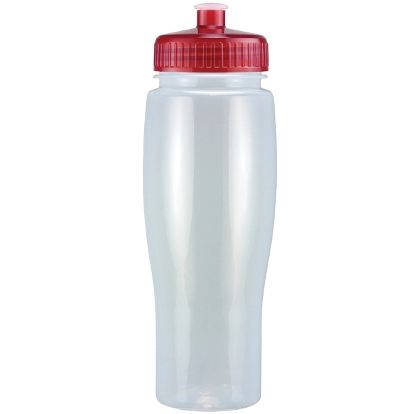 24 oz. BPA free translucent contour sport bottle made of PET... from ASI 43051 CPS / Keystone CPS CPS/Keystone