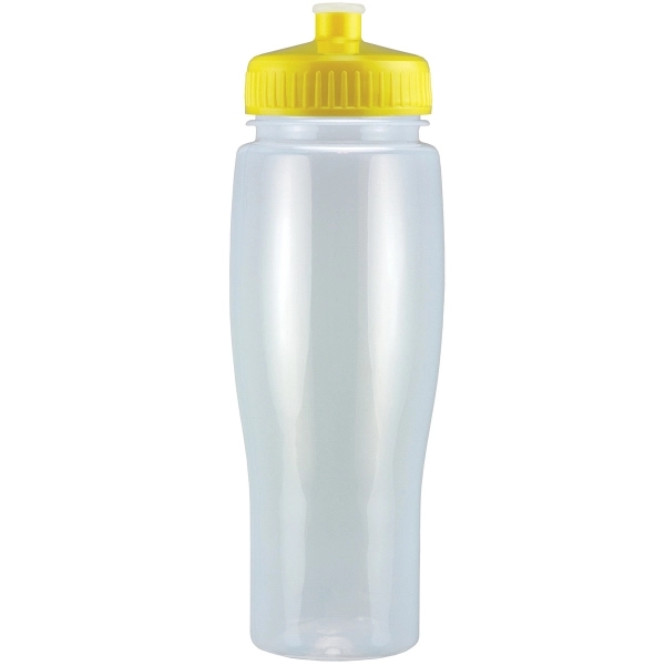 24 oz. BPA free translucent contour sport bottle made of PET... from ASI 43051 CPS / Keystone CPS CPS/Keystone