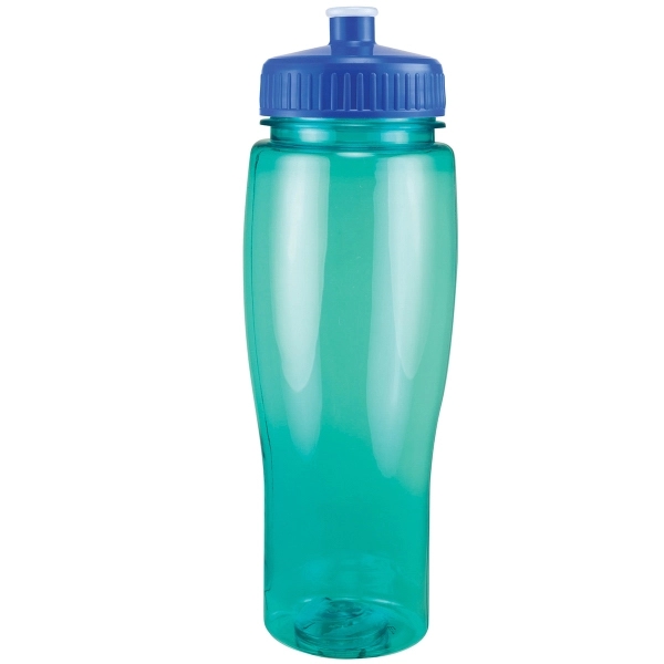 24 oz. BPA free translucent contour sport bottle made of PET... from ASI 43051 CPS / Keystone CPS CPS/Keystone