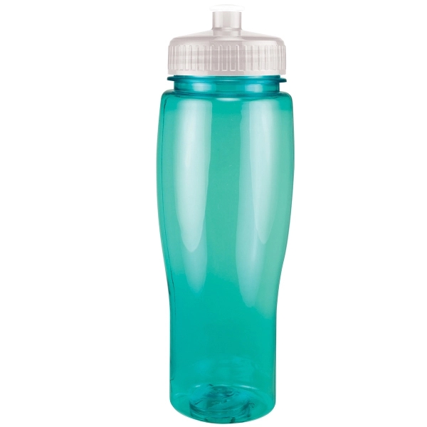 24 oz. BPA free translucent contour sport bottle made of PET... from ASI 43051 CPS / Keystone CPS CPS/Keystone