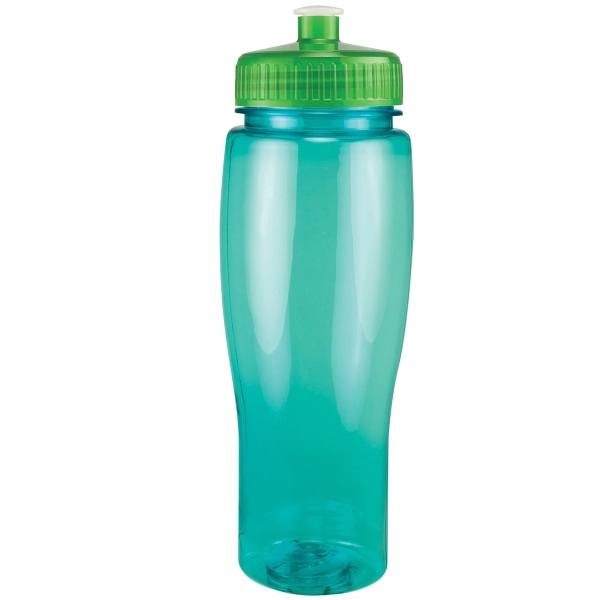 24 oz. BPA free translucent contour sport bottle made of PET... from ASI 43051 CPS / Keystone CPS CPS/Keystone