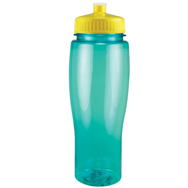 24 oz. BPA free translucent contour sport bottle made of PET... from ASI 43051 CPS / Keystone CPS CPS/Keystone