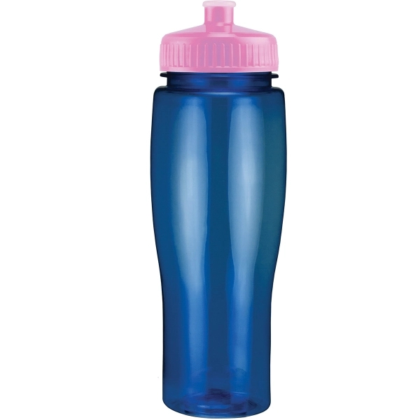 24 oz. BPA free translucent contour sport bottle made of PET... from ASI 43051 CPS / Keystone CPS CPS/Keystone