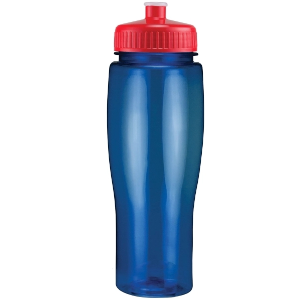 24 oz. BPA free translucent contour sport bottle made of PET... from ASI 43051 CPS / Keystone CPS CPS/Keystone