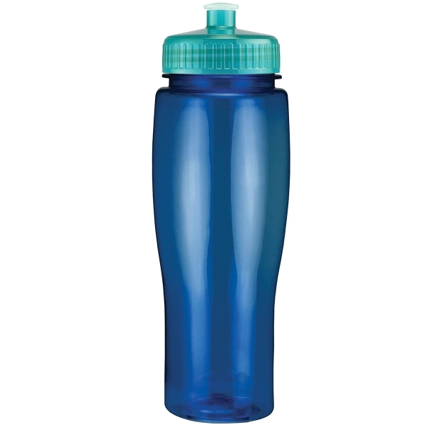 24 oz. BPA free translucent contour sport bottle made of PET... from ASI 43051 CPS / Keystone CPS CPS/Keystone