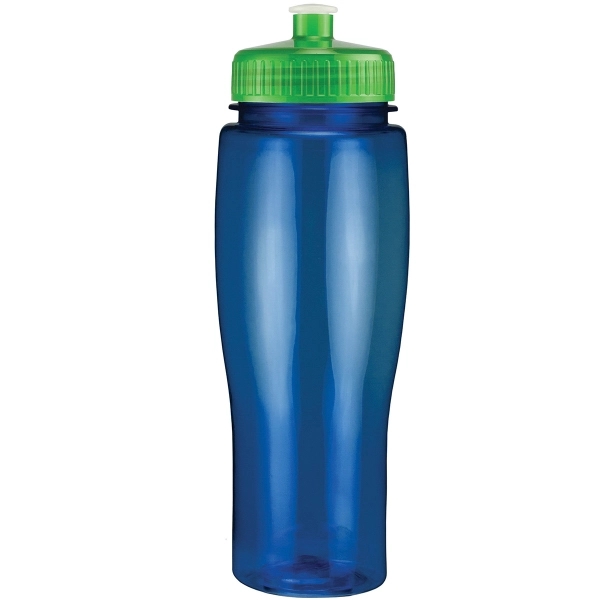 24 oz. BPA free translucent contour sport bottle made of PET... from ASI 43051 CPS / Keystone CPS CPS/Keystone