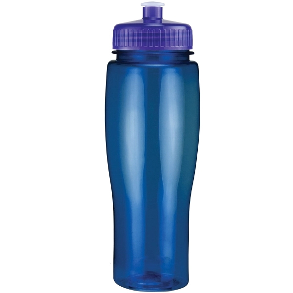 24 oz. BPA free translucent contour sport bottle made of PET... from ASI 43051 CPS / Keystone CPS CPS/Keystone