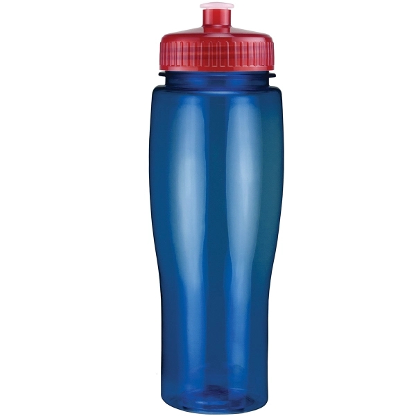 24 oz. BPA free translucent contour sport bottle made of PET... from ASI 43051 CPS / Keystone CPS CPS/Keystone