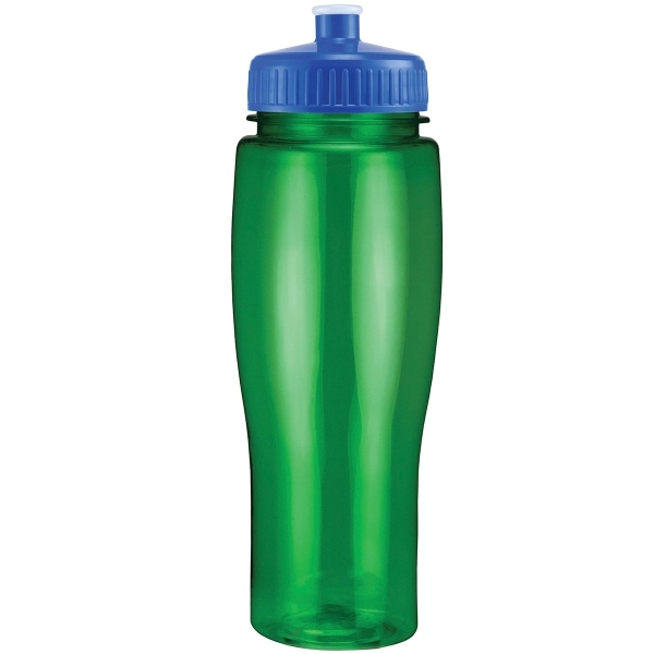 24 oz. BPA free translucent contour sport bottle made of PET... from ASI 43051 CPS / Keystone CPS CPS/Keystone