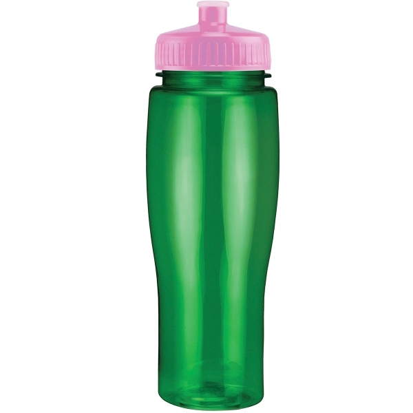 24 oz. BPA free translucent contour sport bottle made of PET... from ASI 43051 CPS / Keystone CPS CPS/Keystone
