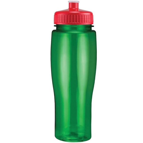 24 oz. BPA free translucent contour sport bottle made of PET... from ASI 43051 CPS / Keystone CPS CPS/Keystone