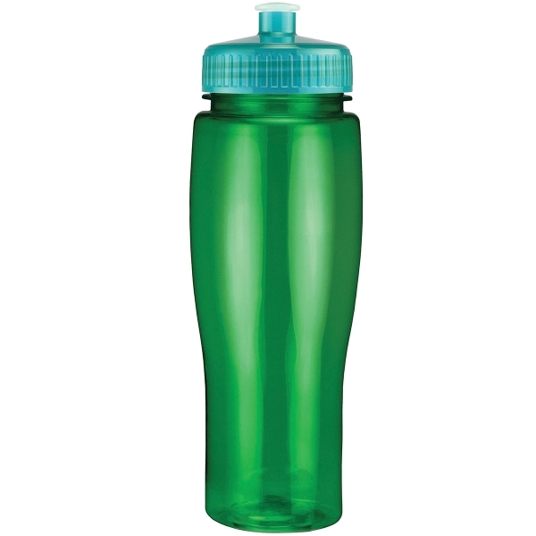 24 oz. BPA free translucent contour sport bottle made of PET... from ASI 43051 CPS / Keystone CPS CPS/Keystone