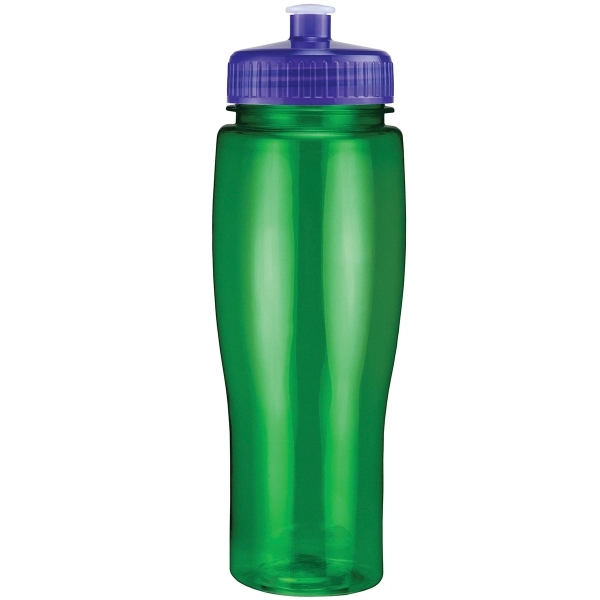 24 oz. BPA free translucent contour sport bottle made of PET... from ASI 43051 CPS / Keystone CPS CPS/Keystone
