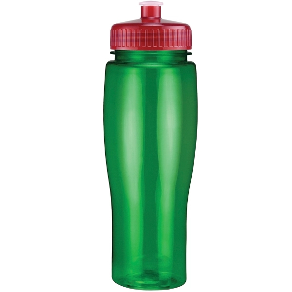 24 oz. BPA free translucent contour sport bottle made of PET... from ASI 43051 CPS / Keystone CPS CPS/Keystone