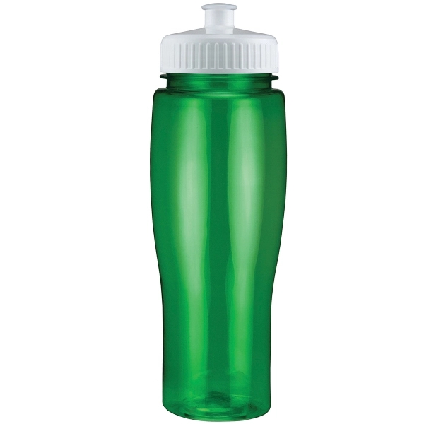 24 oz. BPA free translucent contour sport bottle made of PET... from ASI 43051 CPS / Keystone CPS CPS/Keystone