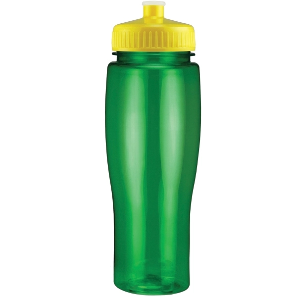 24 oz. BPA free translucent contour sport bottle made of PET... from ASI 43051 CPS / Keystone CPS CPS/Keystone