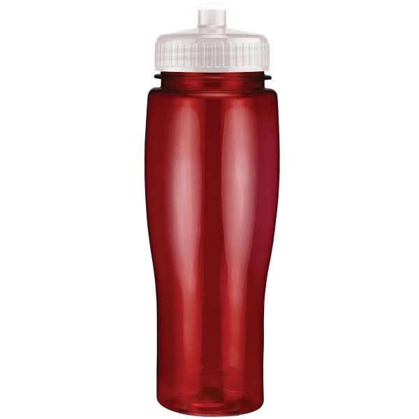 24 oz. BPA free translucent contour sport bottle made of PET... from ASI 43051 CPS / Keystone CPS CPS/Keystone