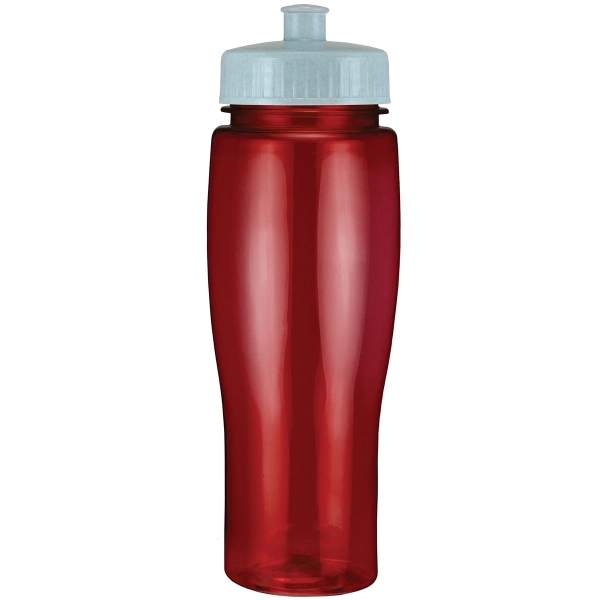 24 oz. BPA free translucent contour sport bottle made of PET... from ASI 43051 CPS / Keystone CPS CPS/Keystone