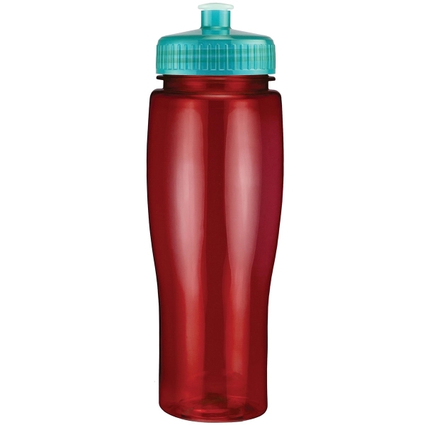 24 oz. BPA free translucent contour sport bottle made of PET... from ASI 43051 CPS / Keystone CPS CPS/Keystone