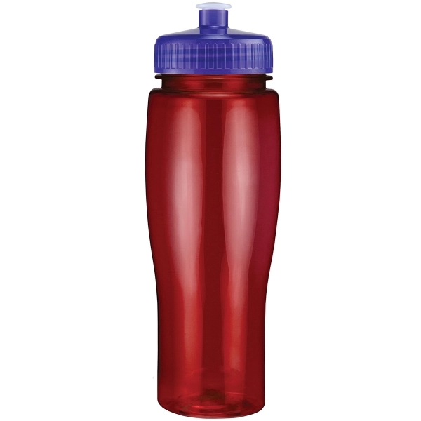 24 oz. BPA free translucent contour sport bottle made of PET... from ASI 43051 CPS / Keystone CPS CPS/Keystone