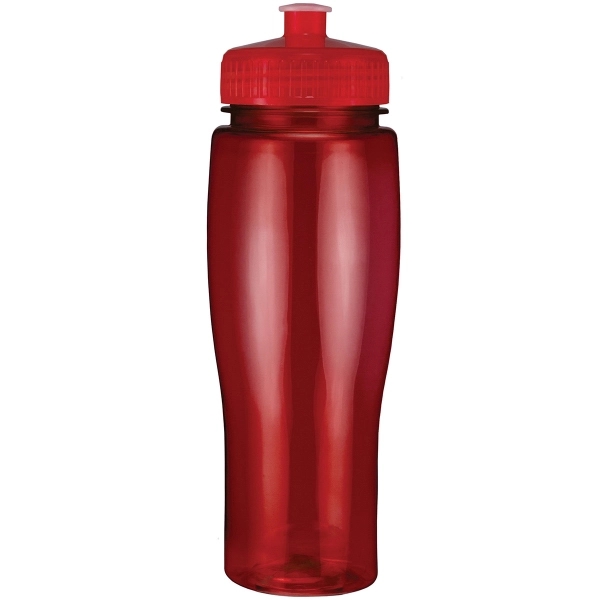 24 oz. BPA free translucent contour sport bottle made of PET... from ASI 43051 CPS / Keystone CPS CPS/Keystone