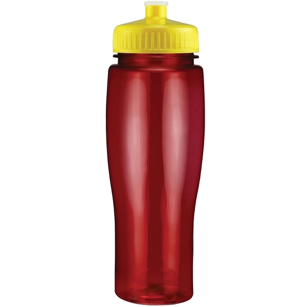 24 oz. BPA free translucent contour sport bottle made of PET... from ASI 43051 CPS / Keystone CPS CPS/Keystone