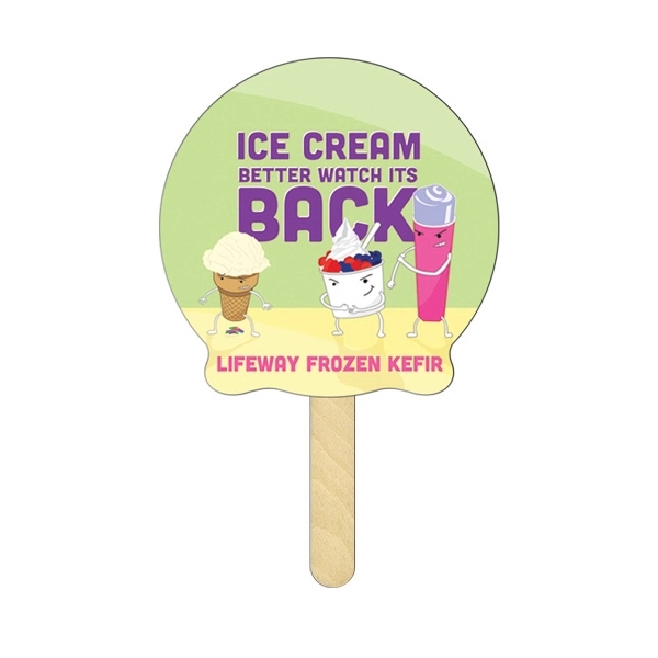 Scallop circle shape mini fan.... from ASI 67620 Lion Circle Corp / Lion/Circle