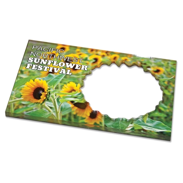 Acrylic magnetic picture frame.... from ASI 72521 Morris Magnets / Laser Cuts