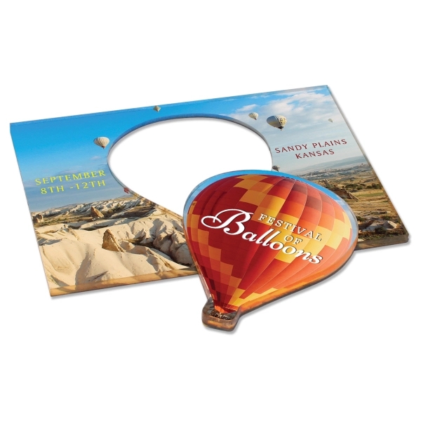 Acrylic magnetic picture frame.... from ASI 72521 Morris Magnets / Laser Cuts