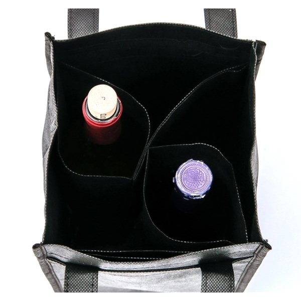 100gsm Non-Woven Polypropylene tote bags with durable handles holds up to... from ASI 40544 Binaco / Binaline