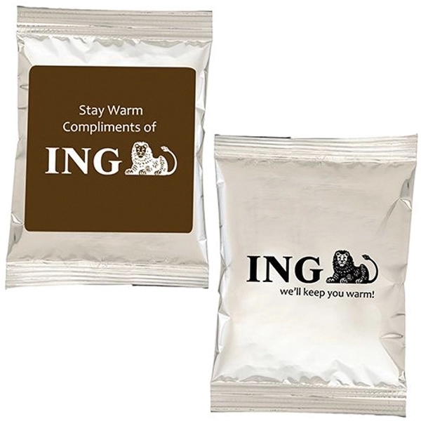 8 fl. oz. single serve hot chocolate mix packs with 1-color... from ASI 71685 Midnite Snax®