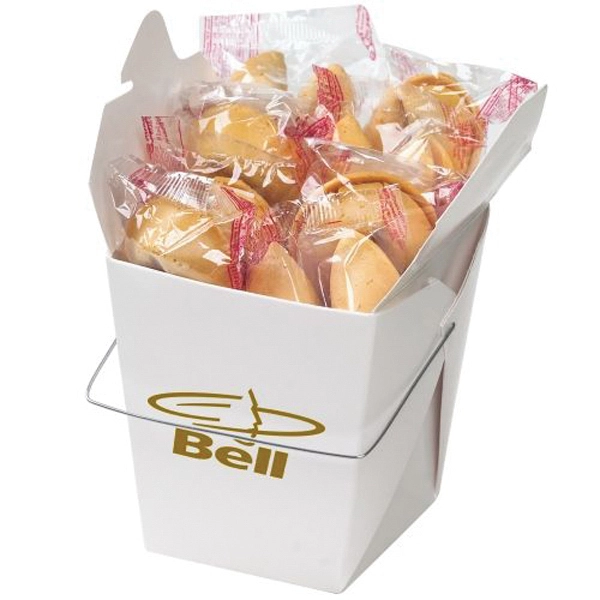 Carry out container with 8 fortune cookies.... from ASI 71685 Midnite Snax®