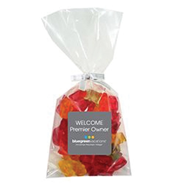 5.5 oz. mug stuffer bag of gummy bears; includes your choice... from ASI 71685 Midnite Snax®
