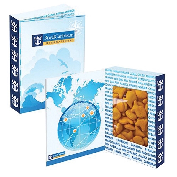 Promotional storybook filled with 1.1 oz. of Goldfish® crackers; box includes... from ASI 71685 Midnite Snax®