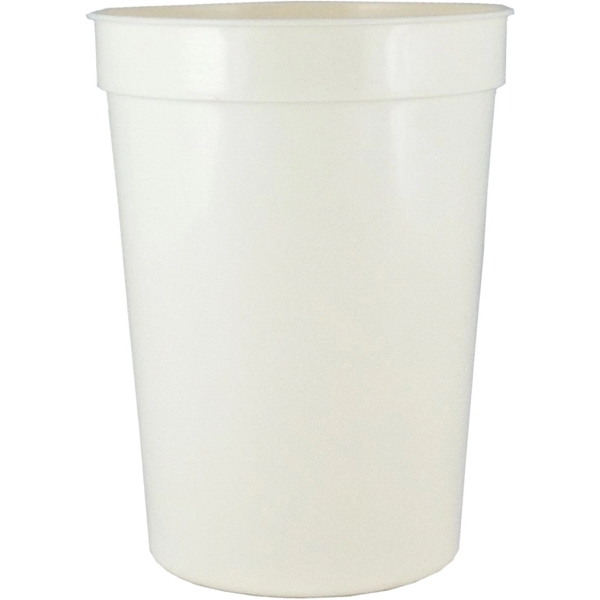 Durable 12 oz. smooth wall plastic stadium cup, perfect for events... from ASI 67075 Leprechaun Promotions, LLC / Leprechaun Promotions