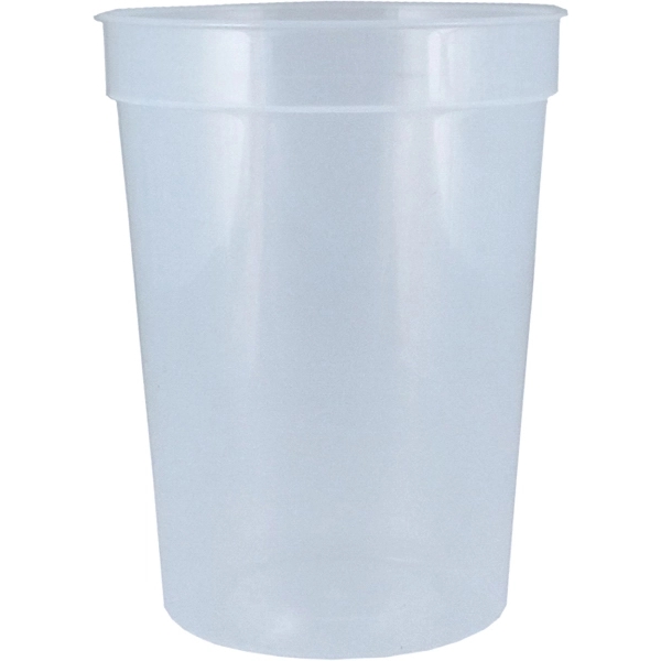 Durable 12 oz. smooth-walled stadium cup, ideal for high-volume events and... from ASI 67075 Leprechaun Promotions, LLC / Leprechaun Promotions