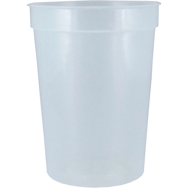Durable 12 oz. smooth-walled stadium cup, ideal for high-volume events and... from ASI 67075 Leprechaun Promotions, LLC / Leprechaun Promotions
