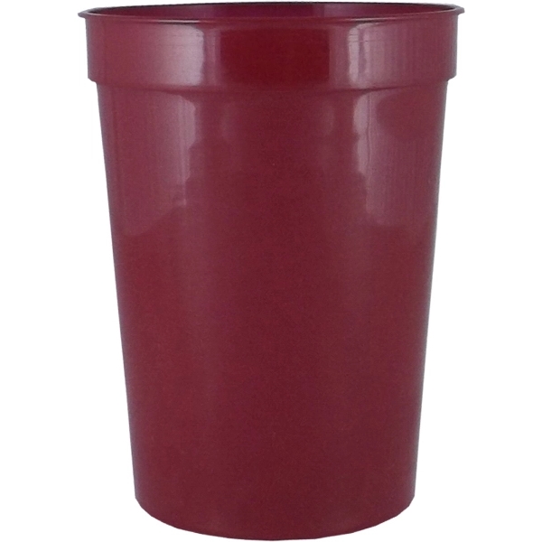 Durable 12 oz. smooth-walled stadium cup, ideal for high-volume events and... from ASI 67075 Leprechaun Promotions, LLC / Leprechaun Promotions