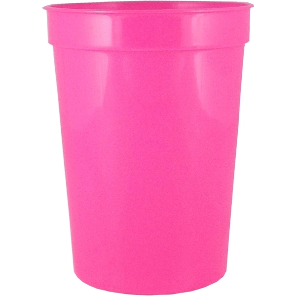 Durable 12 oz. smooth-walled stadium cup, ideal for high-volume events and... from ASI 67075 Leprechaun Promotions, LLC / Leprechaun Promotions