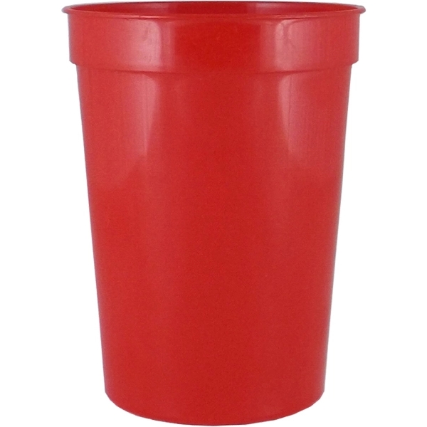 Durable 12 oz. smooth-walled stadium cup, ideal for high-volume events and... from ASI 67075 Leprechaun Promotions, LLC / Leprechaun Promotions