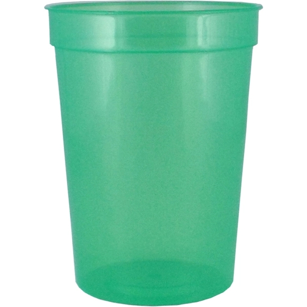 Durable 12 oz. smooth-walled stadium cup, ideal for high-volume events and... from ASI 67075 Leprechaun Promotions, LLC / Leprechaun Promotions