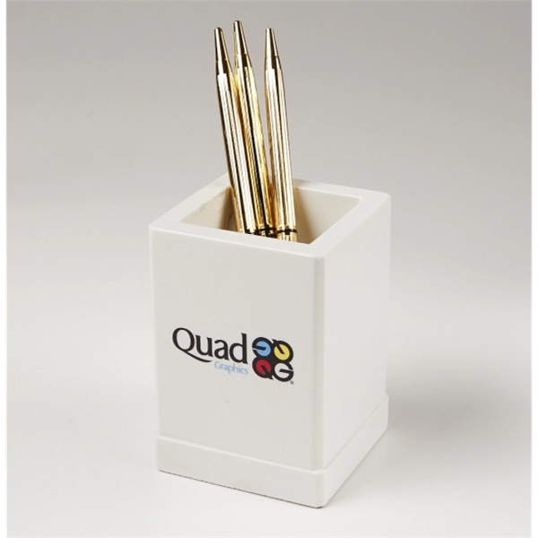 Pencil cup, 2.75" x 2.75". Made in USA.... from ASI 89860 StoneyCreek / StoneyCreek®