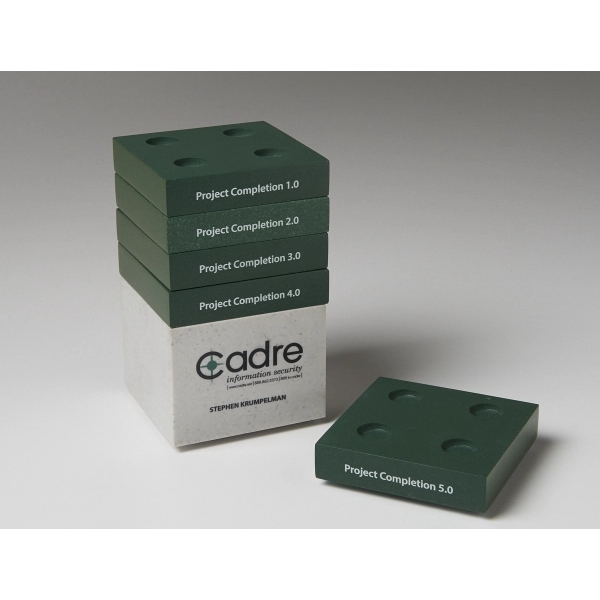 3.5" stackable cube, 3.5" x 3.5" x 2.5".... from ASI 89860 StoneyCreek / StoneyCreek®