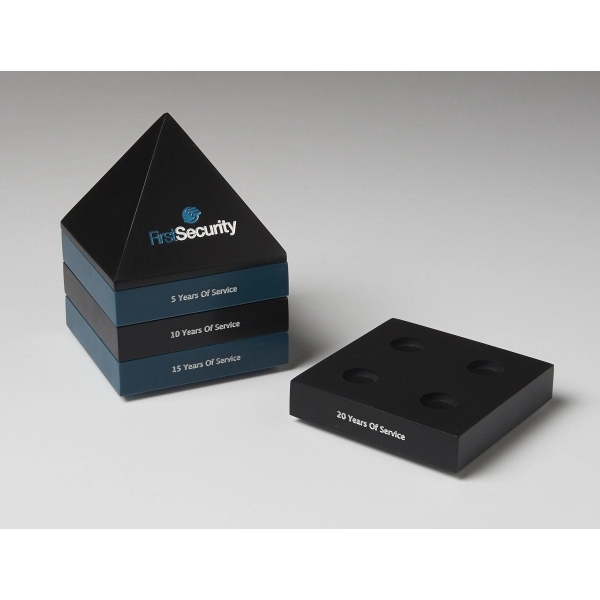 Pinnacle shaped perpetual, 4" x 4" x 3.25".... from ASI 89860 StoneyCreek / StoneyCreek®