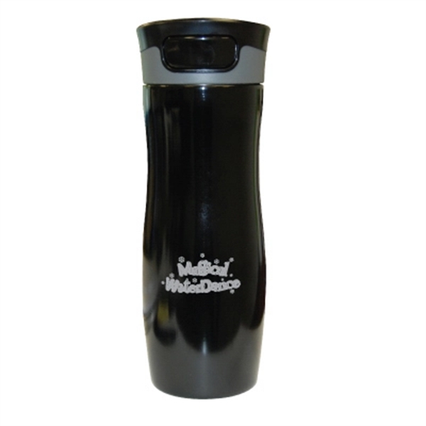 Double wall, 15 oz. stainless steel travel mug... from ASI 98766 Yanlee Trading Co Ltd