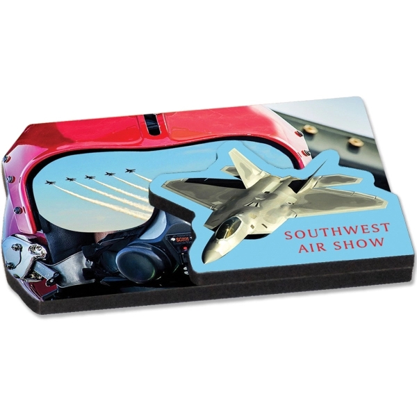 Dual layer magnet on 1/8" thick wood material.... from ASI 72521 Morris Magnets / Laser Cuts