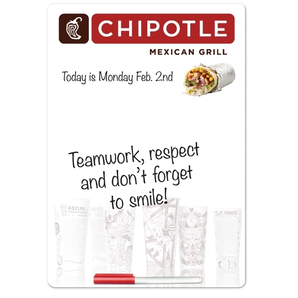 Write-On-Wipe-Off Board.... from ASI 90807 Tekweld