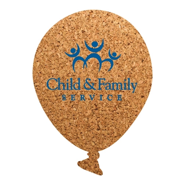 Balloon shape durable cork coaster.... from ASI 90807 Tekweld